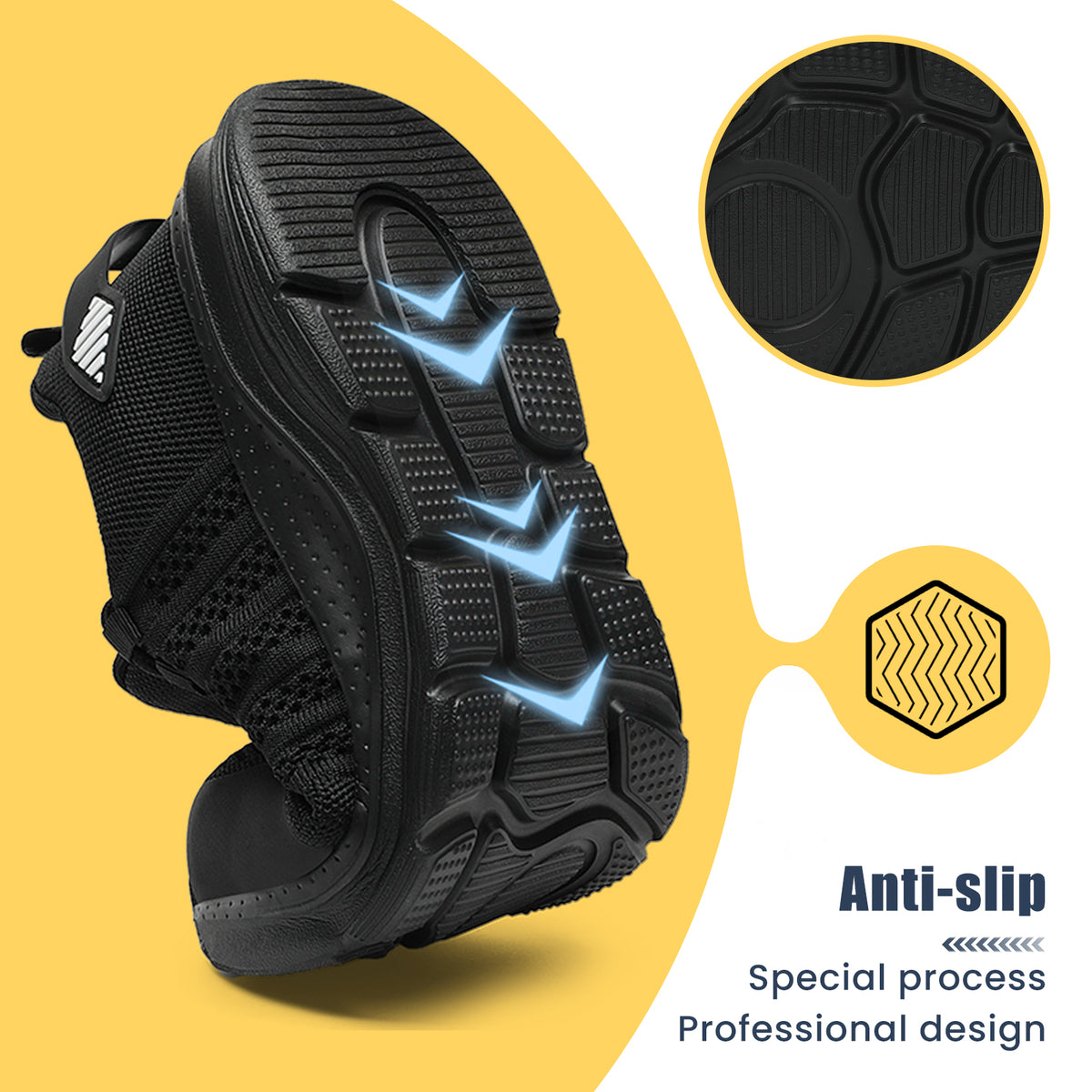 Fidabo Steel Toe Shoes for Men and Women Comfortable Lightweight Work Safety Shoes Puncture Proof Slip Resistant Indestructible Sneakers Suitable for Construction Work
